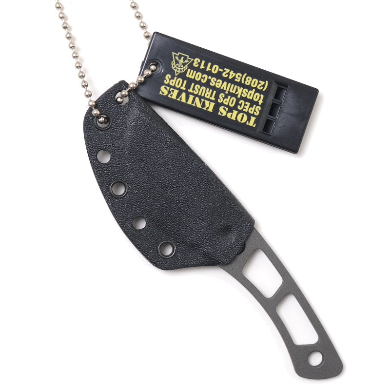 TOPS TOPS BACKUP [Tops Backup Acid Rain Finish] [Neck Knife]