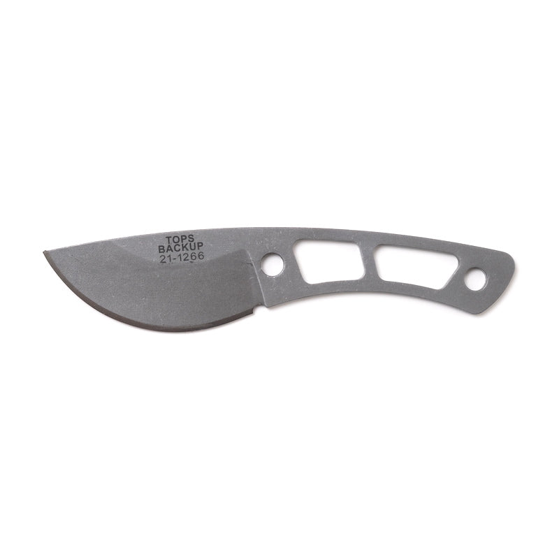 TOPS TOPS BACKUP Tungsten [Tungsten Cerakote] [Neck Knife]