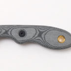 TOPS MINI SCANDI KNIFE BLM [Black Linen Micarta]