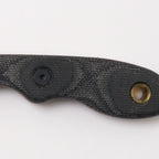 TOPS MINI SCANDI KNIFE Survival [Black Canvas Micarta]