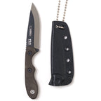 TOPS MINI SCANDI KNIFE Currin1776 [Green Canvas Micarta] [Mini Scandi Battle Box Currin1776 Limited Model Tan Canvas Micarta]