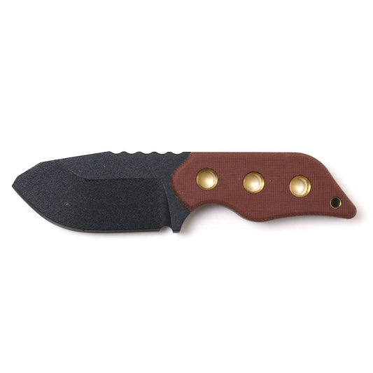 TOPS LIL ROUGHNECK [Lil Roughneck Black Traction Coating Tan Canvas Micarta]