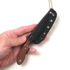 TOPS MINI SCANDI KNIFE [Tan Canvas Micarta]