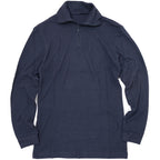 ワールドサープラス  フランス海軍実物  F1 ハーフジップ シャツ [NAVY]【レターパックプラス対応】