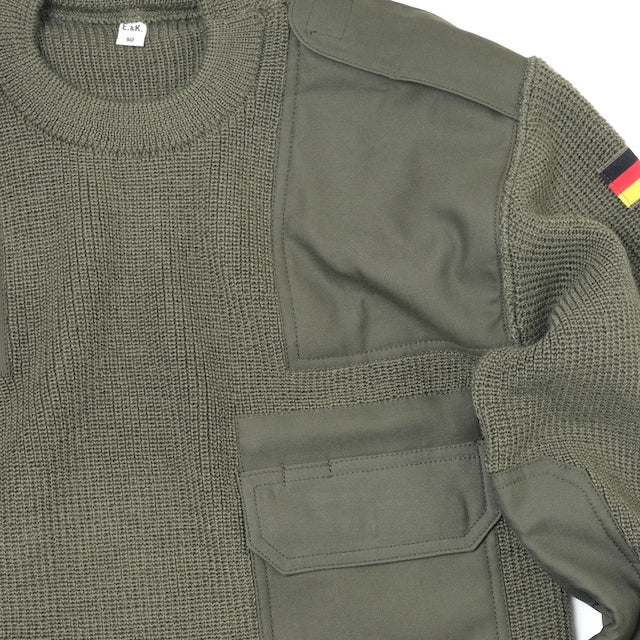 ワールドサープラス ドイツ軍実物 コマンドセーター [OD]