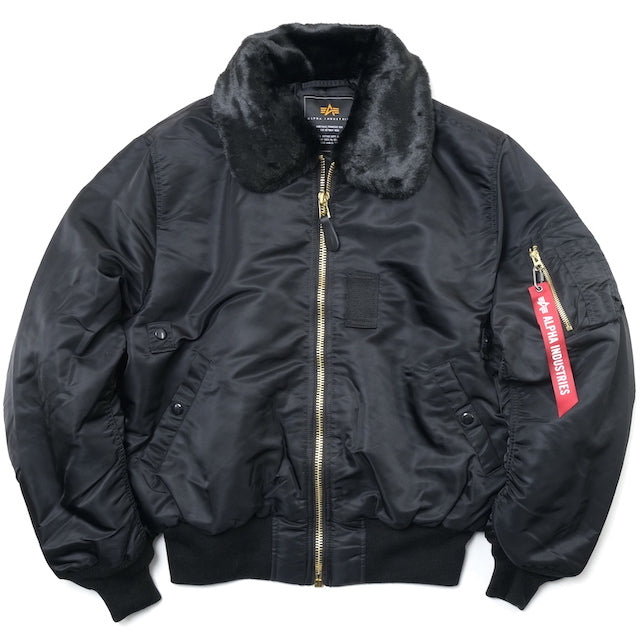 ALPHA（アルファ）TYPE B-15 フライトジャケット [TA0215-159][CORE V.GRAY][BLACK]