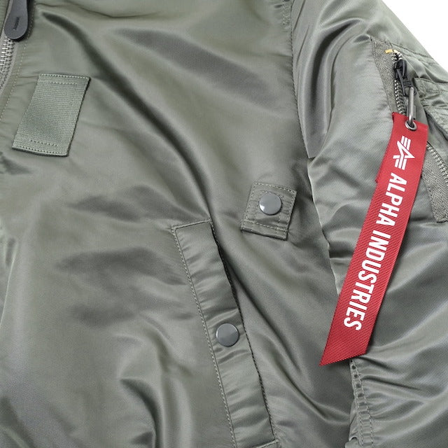 ALPHA（アルファ）TYPE B-15 フライトジャケット [TA0215-159][CORE V.GRAY][BLACK]