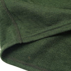 ワールドサープラス   フランス陸軍実物  ハーフジップ ウールシャツ [GREEN]【レターパックプラス対応】