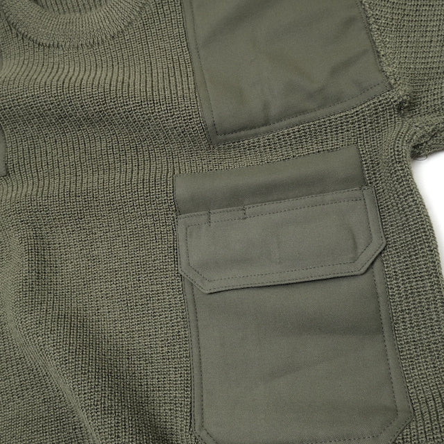 ワールドサープラス ドイツ軍実物 コマンドセーター [OD]