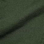 ワールドサープラス   フランス陸軍実物  フロントZIP ウール カーディガン [GREEN]