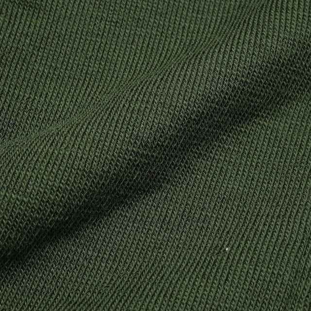 ワールドサープラス   フランス陸軍実物  フロントZIP ウール カーディガン [GREEN]