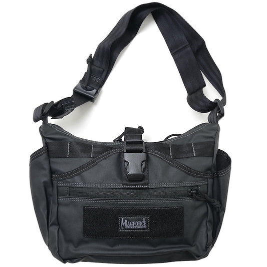 MAGFORCE Mini Gemini Sling Bag [MF-A0901][Black PVC][Mini Gemini Sling Bag]
