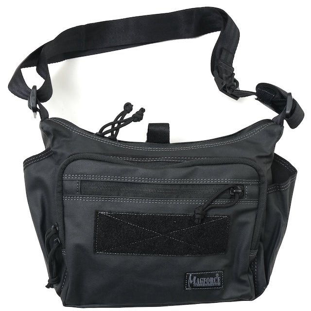 MAGFORCE Mini Gemini Sling Bag [MF-A0901][Black PVC][Mini Gemini Sling Bag]