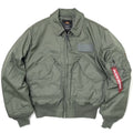 ALPHA INDUSTRIES（アルファ インダストリーズ）CWU-45/P NOMEX Style Sage [ベルクロ1箇所付]