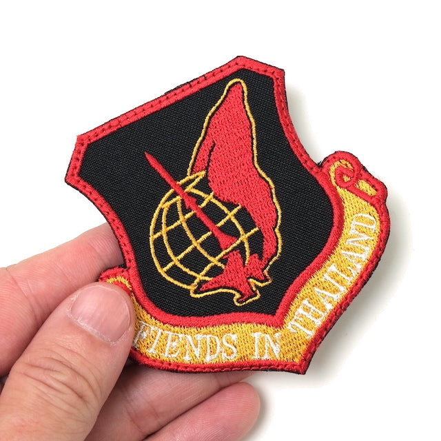 Military Patch（ミリタリーパッチ）36th FS FIENDS IN THAILAND  [フック付き]【レターパックプラス対応】【レターパックライト対応】