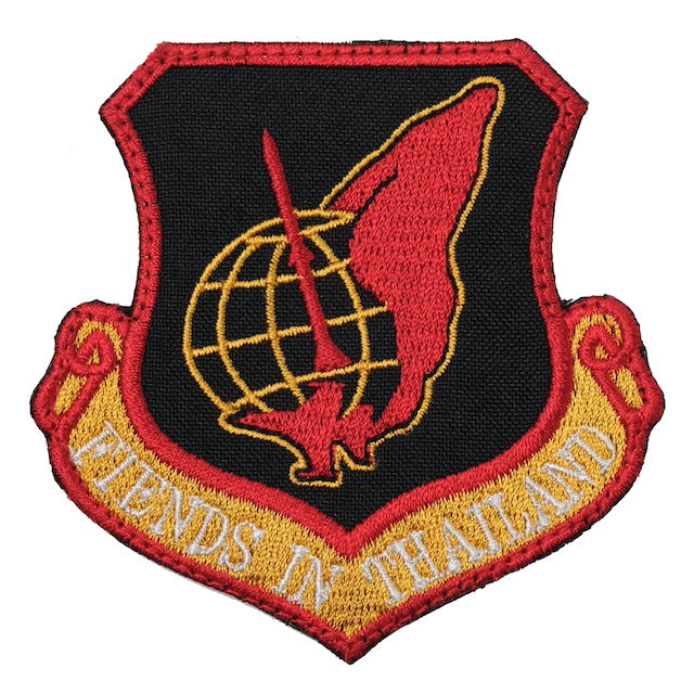 Military Patch（ミリタリーパッチ）36th FS FIENDS IN THAILAND  [フック付き]【レターパックプラス対応】【レターパックライト対応】