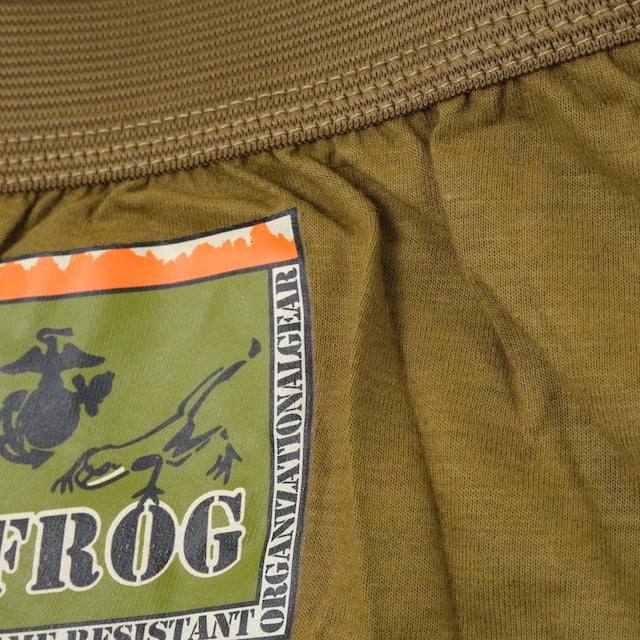 US (US military release product) USMC FROG SILKWEIGHT UNDERDRAWERS Coyote for Marine Corps [Letter Pack Plus compatible]