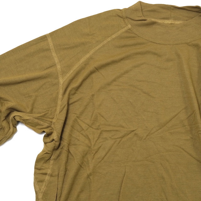 US (US military release product) USMC FROG SILKWEIGHT UNDERSHIRTS COYOTE for Marine Corps [Letter Pack Plus compatible]