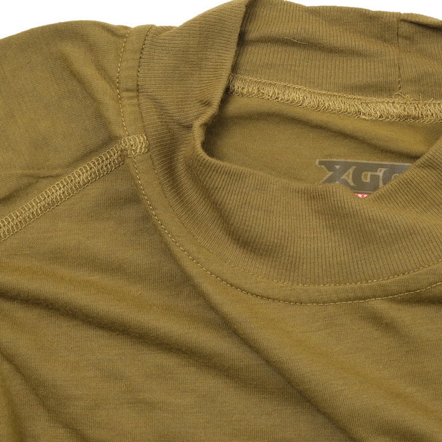 US (US military release product) USMC FROG SILKWEIGHT UNDERSHIRTS COYOTE for Marine Corps [Letter Pack Plus compatible]