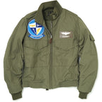 HOUSTON（ヒューストン）U.S.NAVY TYPE G-8 WEP JACKET 初期型 VA-882パッチ付き  [VINTAGE GREEN]