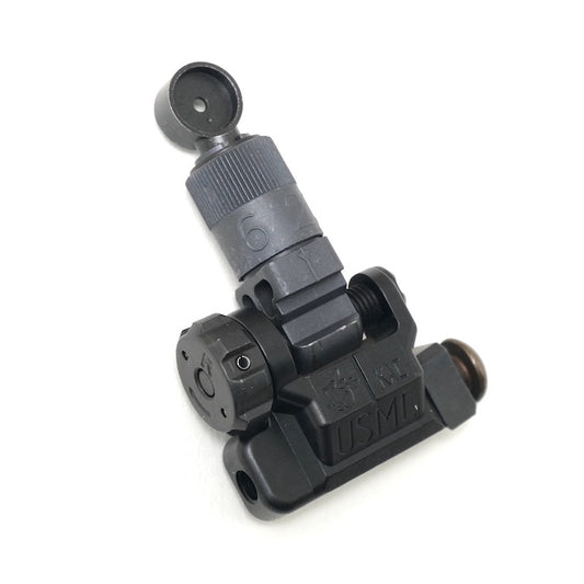 US (US military release product) USMC Micro Rear Sight Assembly 600m [Made by Knights Armament] [Micro Rear Sight Assembly] [Letter Pack Plus compatible] [Letter Pack Light compatible]