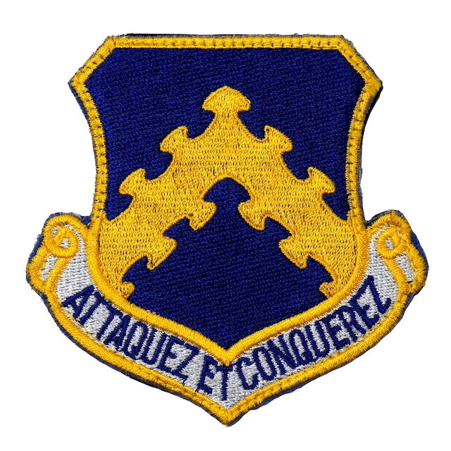 Military Patch（ミリタリーパッチ）AT TAQUEZ ET CONQUEREZ  [フック付き]【レターパックプラス対応】【レターパックライト対応】