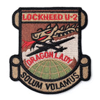 Military Patch（ミリタリーパッチ）LOCKHEED U-2 SOLUM VOLAMUS OCP  [フック付き]【レターパックプラス対応】【レターパックライト対応】