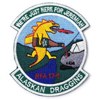 Military Patch ALASKAN DRAGGINS RFA 17-1 [With hook] [Letter Pack Plus compatible] [Letter Pack Light compatible]