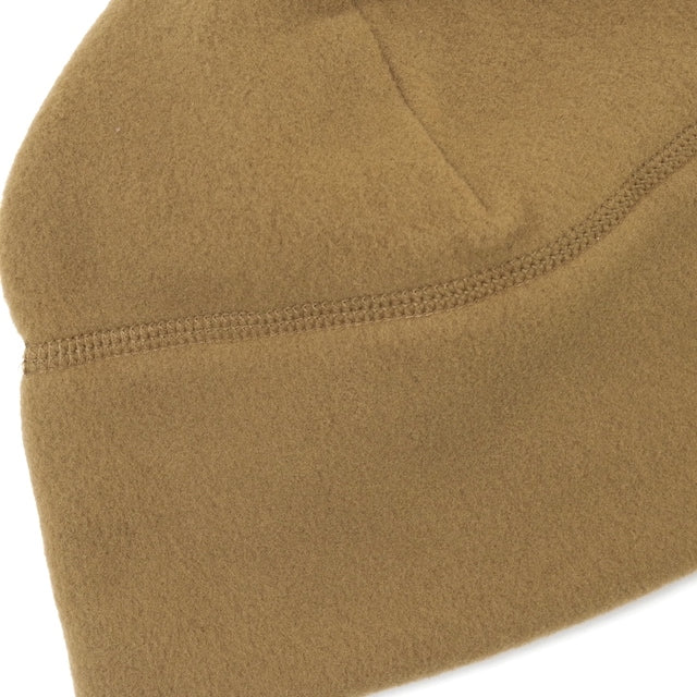 US SURPLUS（US サープラス）BRIGADEQM US Fleece Cap POLARTEC Classic Micro フリースキャップ [Coyote]【レターパックプラス対応】【レターパックライト対応】
