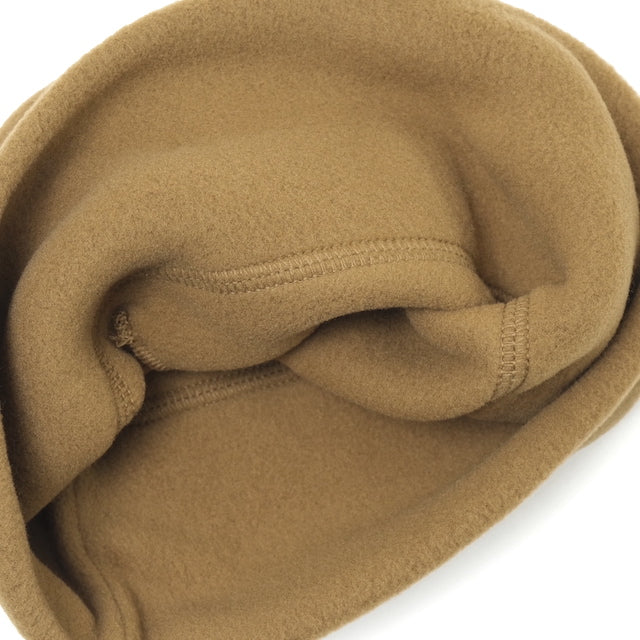US SURPLUS（US サープラス）BRIGADEQM US Fleece Cap POLARTEC Classic Micro フリースキャップ [Coyote]【レターパックプラス対応】【レターパックライト対応】