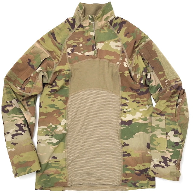 US (U.S. military release product) Quarter Zip Combat Shirt [OCP Multicam]