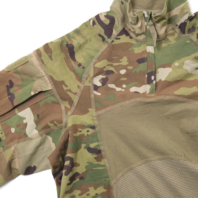 US (U.S. military release product) Quarter Zip Combat Shirt [OCP Multicam]