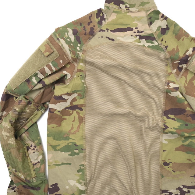 US (U.S. military release product) Quarter Zip Combat Shirt [OCP Multicam]