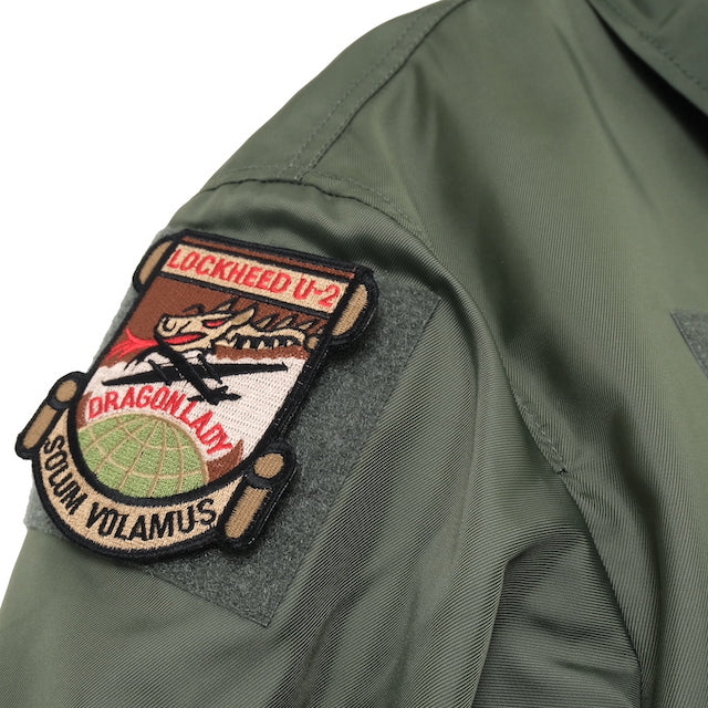 Military Patch（ミリタリーパッチ）LOCKHEED U-2 SOLUM VOLAMUS OCP  [フック付き]【レターパックプラス対応】【レターパックライト対応】