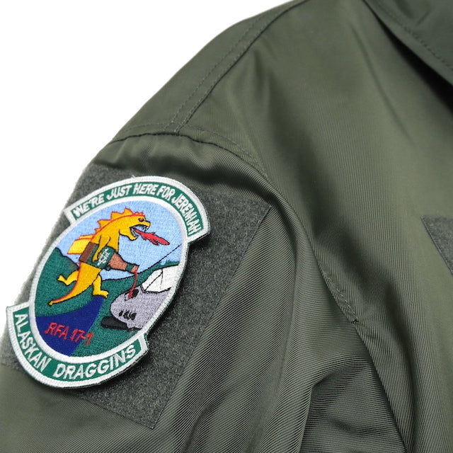 Military Patch（ミリタリーパッチ）ALASKAN DRAGGINS RFA 17-1  [フック付き]【レターパックプラス対応】【レターパックライト対応】