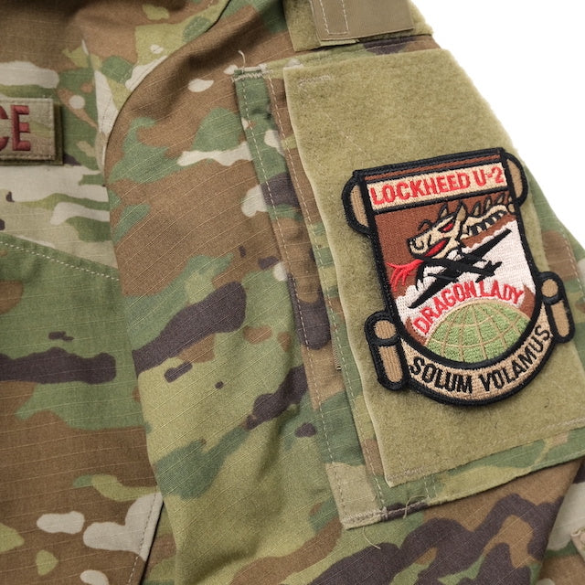 Military Patch（ミリタリーパッチ）LOCKHEED U-2 SOLUM VOLAMUS OCP  [フック付き]【レターパックプラス対応】【レターパックライト対応】