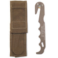 US（米軍放出品）ONTARIO ストラップカッター [Coyote][MODEL 4 CB Strap Cutter/Rescue Tool]【レターパックプラス対応】【レターパックライト対応】