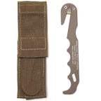 US（米軍放出品）ONTARIO ストラップカッター [Coyote][MODEL 4 CB Strap Cutter/Rescue Tool]【レターパックプラス対応】【レターパックライト対応】