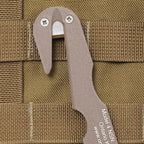 US（米軍放出品）ONTARIO ストラップカッター [Coyote][MODEL 4 CB Strap Cutter/Rescue Tool]【レターパックプラス対応】【レターパックライト対応】