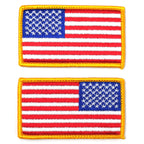 Military Patch US Flag American Flag Full Color [With Hook] [Compatible with Letter Pack Plus] [Compatible with Letter Pack Light]
