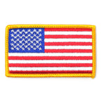 Military Patch US Flag American Flag Full Color [With Hook] [Compatible with Letter Pack Plus] [Compatible with Letter Pack Light]