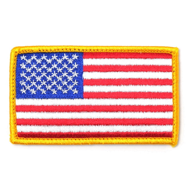Military Patch US Flag American Flag Full Color [With Hook] [Compatible with Letter Pack Plus] [Compatible with Letter Pack Light]