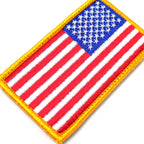 Military Patch US Flag American Flag Full Color [With Hook] [Compatible with Letter Pack Plus] [Compatible with Letter Pack Light]