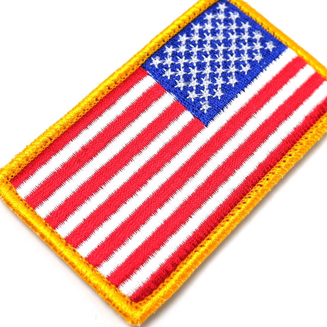 Military Patch US Flag American Flag Full Color [With Hook] [Compatible with Letter Pack Plus] [Compatible with Letter Pack Light]