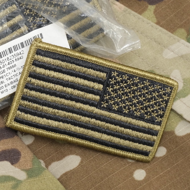 Military Patch (Military Patch) US Military Released Product US Flag Reverse Army OCP [For MultiCam] [Compatible with Letter Pack Plus] [Compatible with Letter Pack Light]