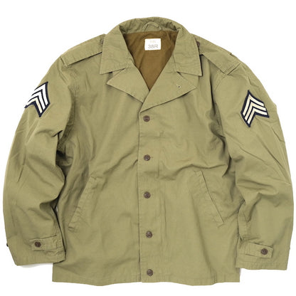 SESSLER M-41 Field Jacket Khaki with patch [Sergeant Third Class] [Washed] [Nakata Shoten]
