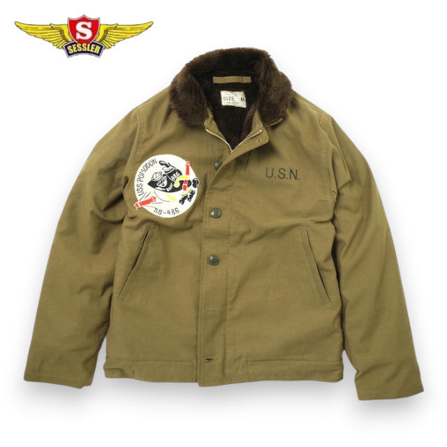 SESSLER（セスラー）TYPE N-1 デッキジャケット [OD] [パッチ付]