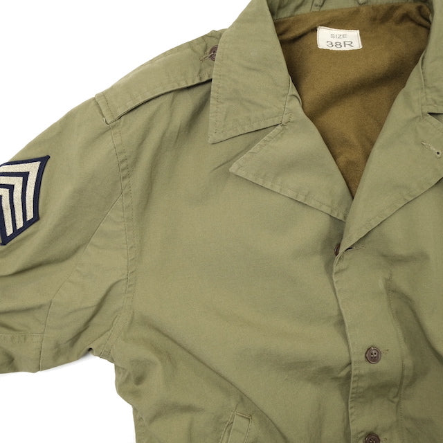 SESSLER（セスラー） M-41 Field Jacket Khaki パッチ付 [三等軍曹][ウォッシュ加工]【中田商店】