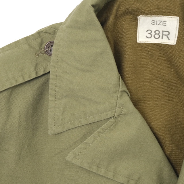 SESSLER（セスラー） M-41 Field Jacket Khaki パッチ付 [三等軍曹][ウォッシュ加工]【中田商店】