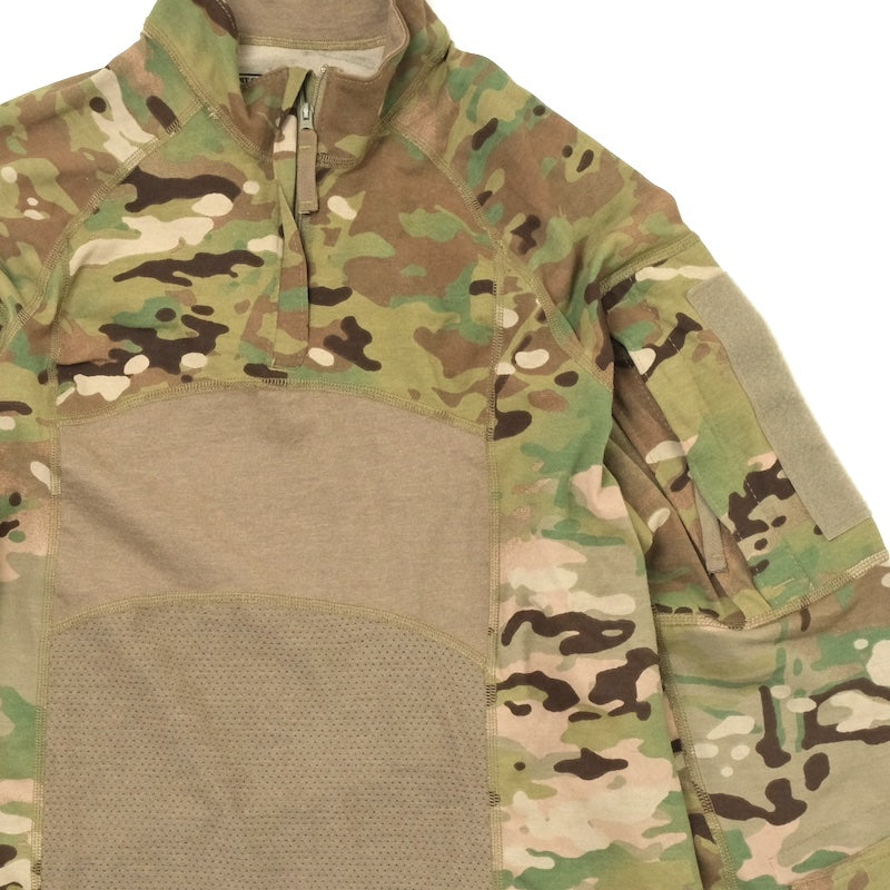 US (U.S. military release product) Quarter Zip Combat Shirt [OCP Multicam]